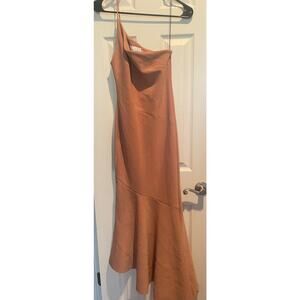 SIGNIFICANT OTHER Tori One-Shoulder Crepe Maxi Dress, A47